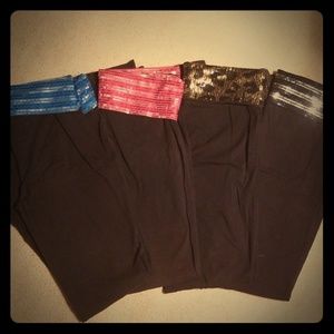 4 pairs Yoga pants